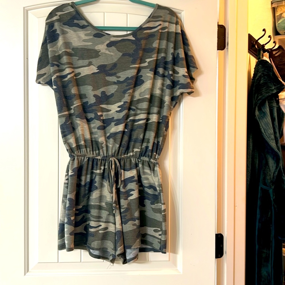 Women’s camo romper